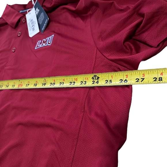 Loyola University LMU Lions Red Polo Shirt Cutter & Buck Mens XXL UPF 50+ - Picture 3 of 7
